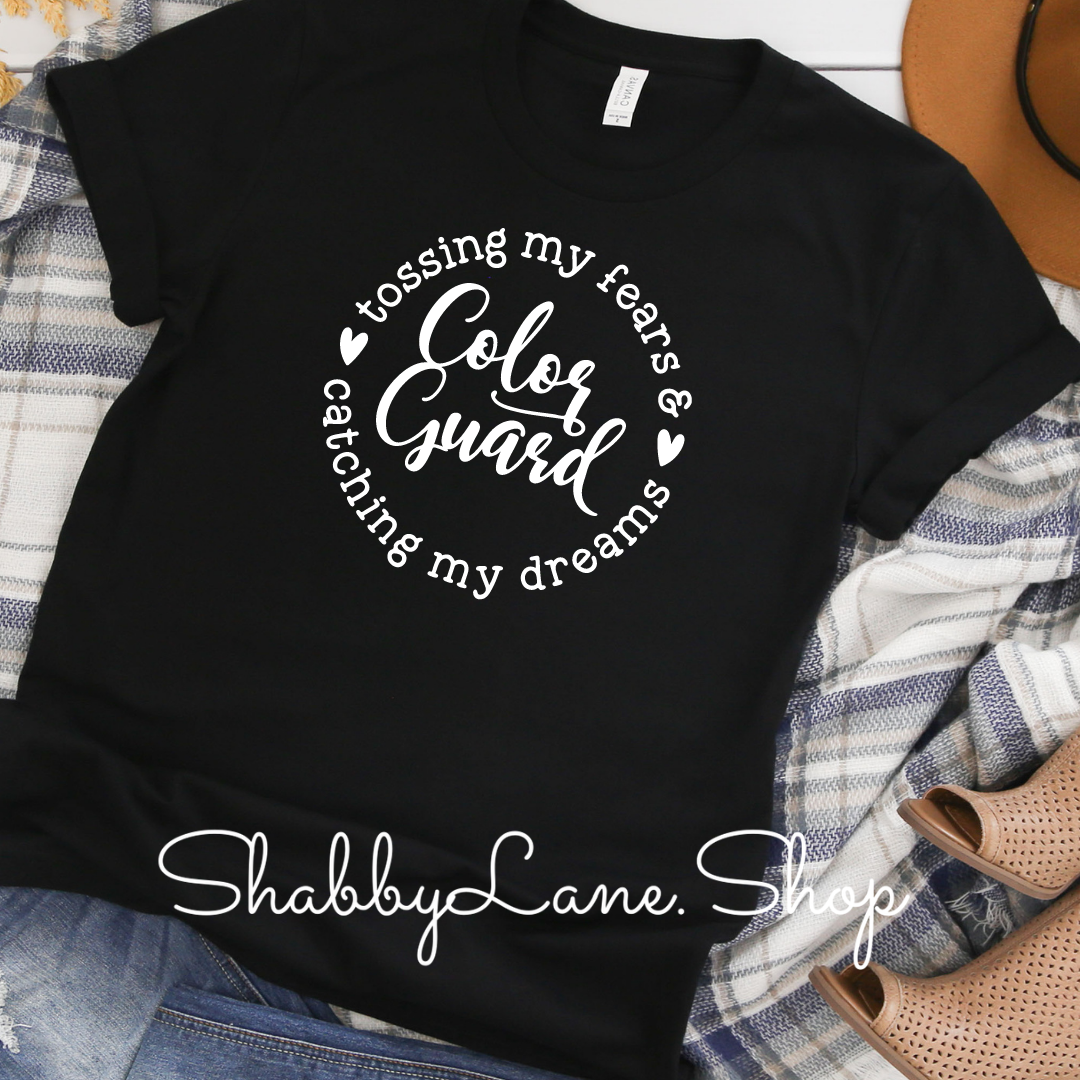 Color Guard Catching my dreams - Black tee Shabby Lane