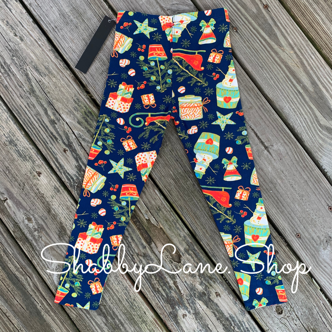 Children’s leggings - blue 1 Shabby Lane