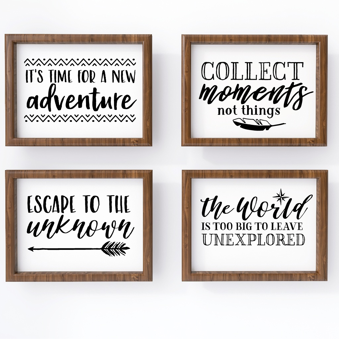 Adventure lover print bundle - 4 - 8x10 prints Shabby Lane
