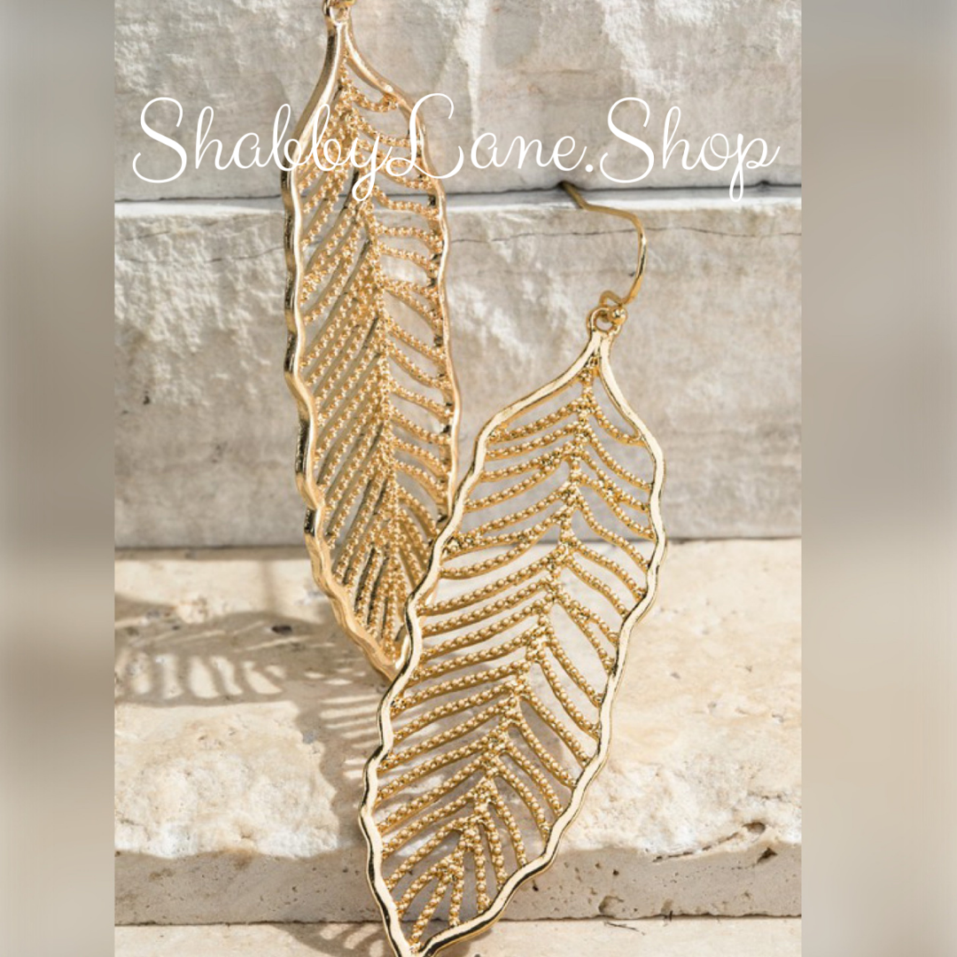 Lovely leaf newest earrings