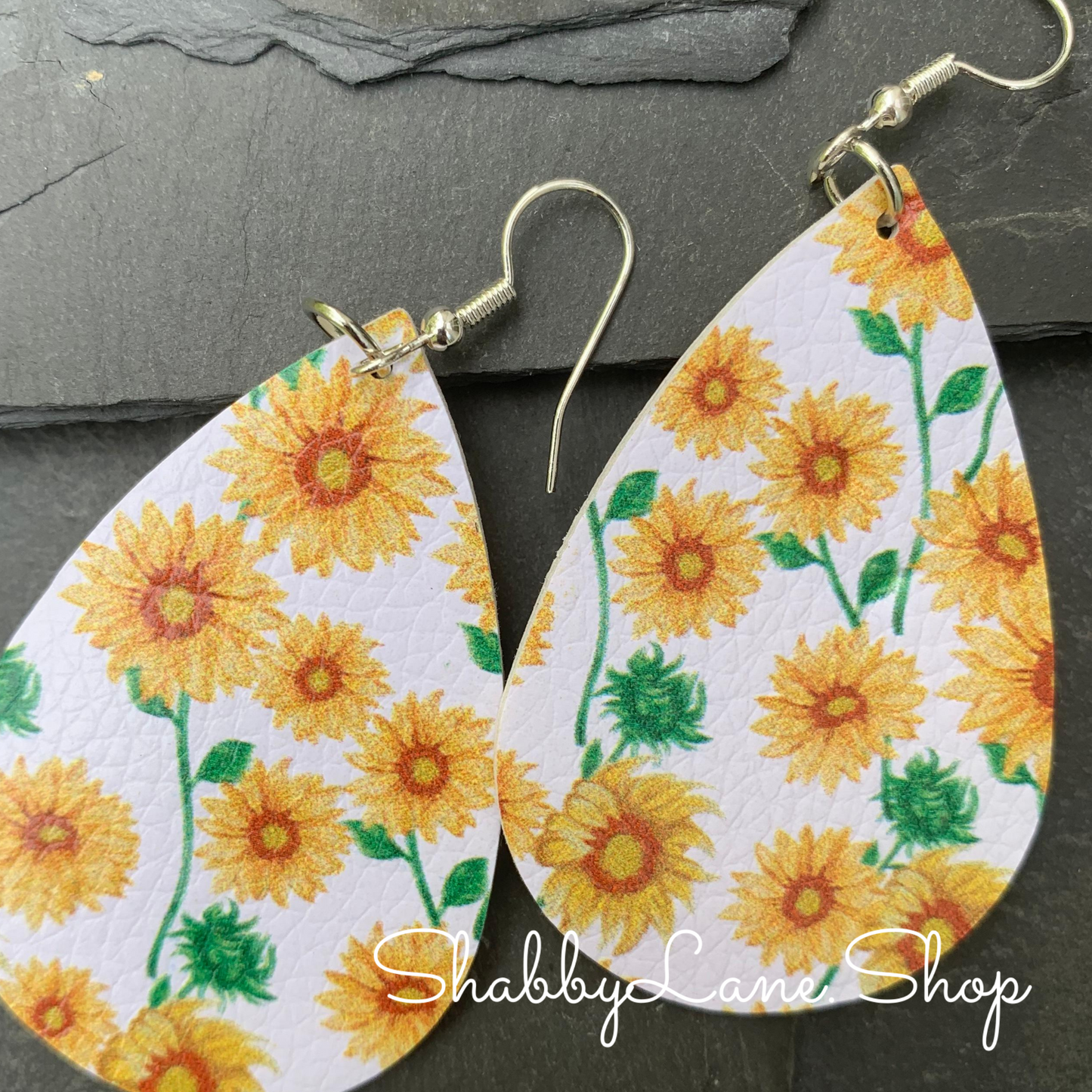 Sunflower earrings 5 Earring Shabby Lane