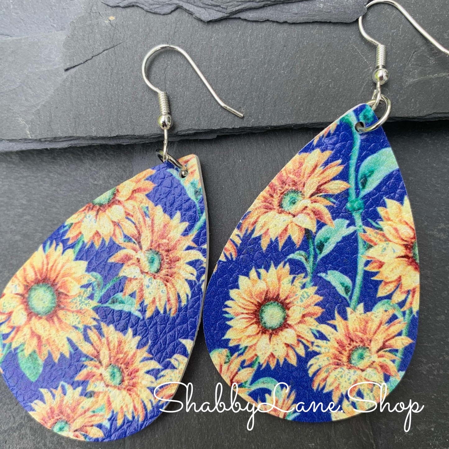 Sunflower earrings 4 Earring Shabby Lane