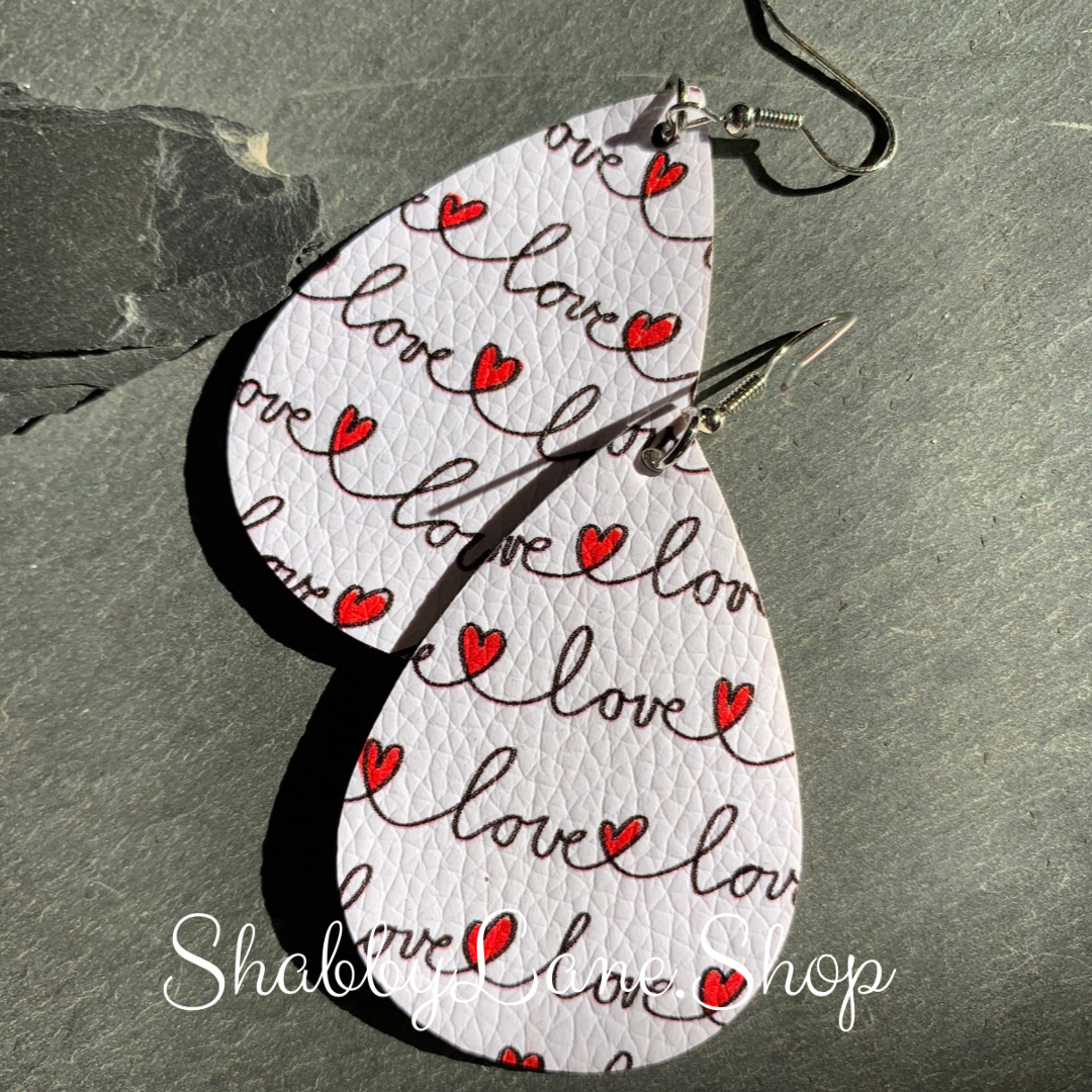 Fun love themed earrings style 3 Earring Shabby Lane