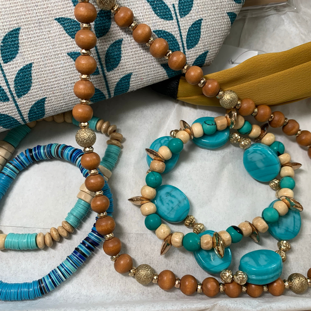 Beautiful blues and browns Boutique Bundle Shabby Lane