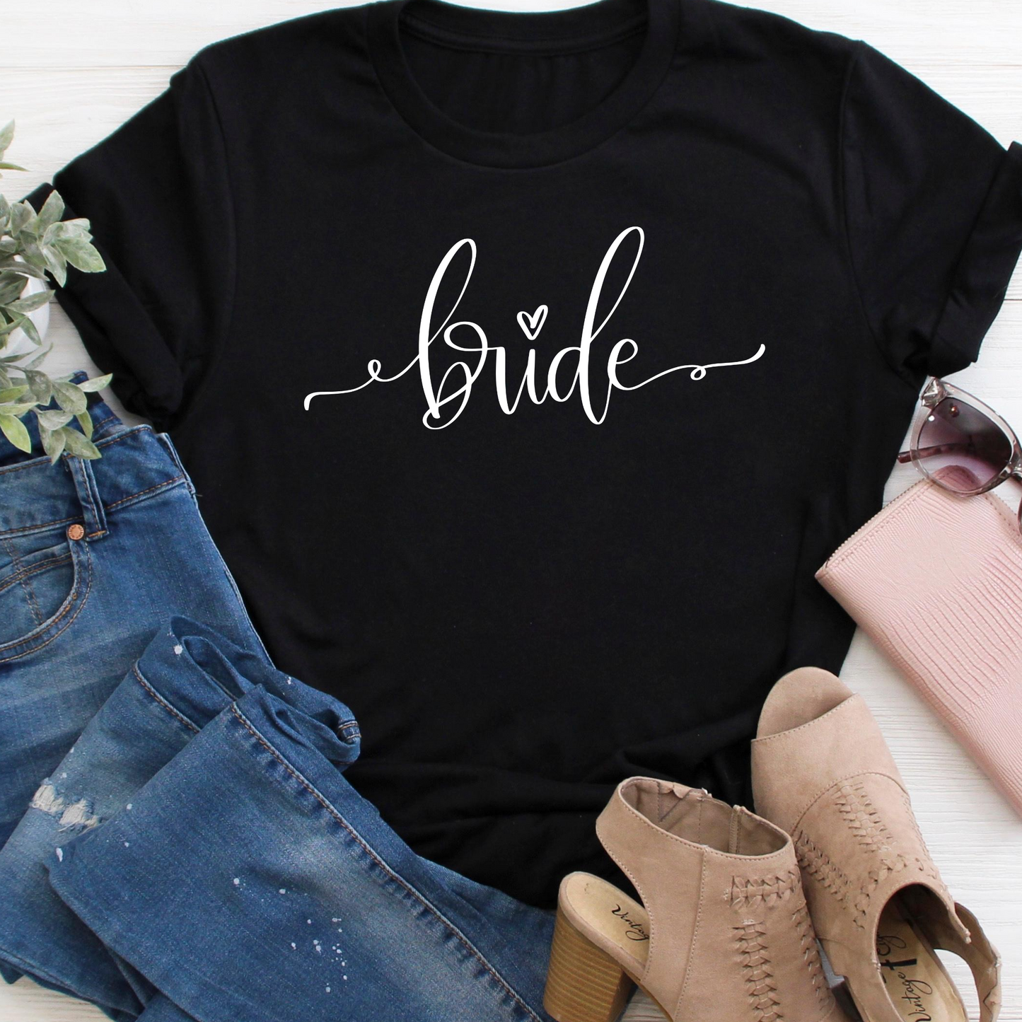 Bride - black tee Shabby Lane
