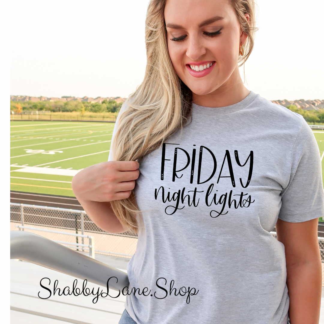 Friday night lights - Gray tee Shabby Lane