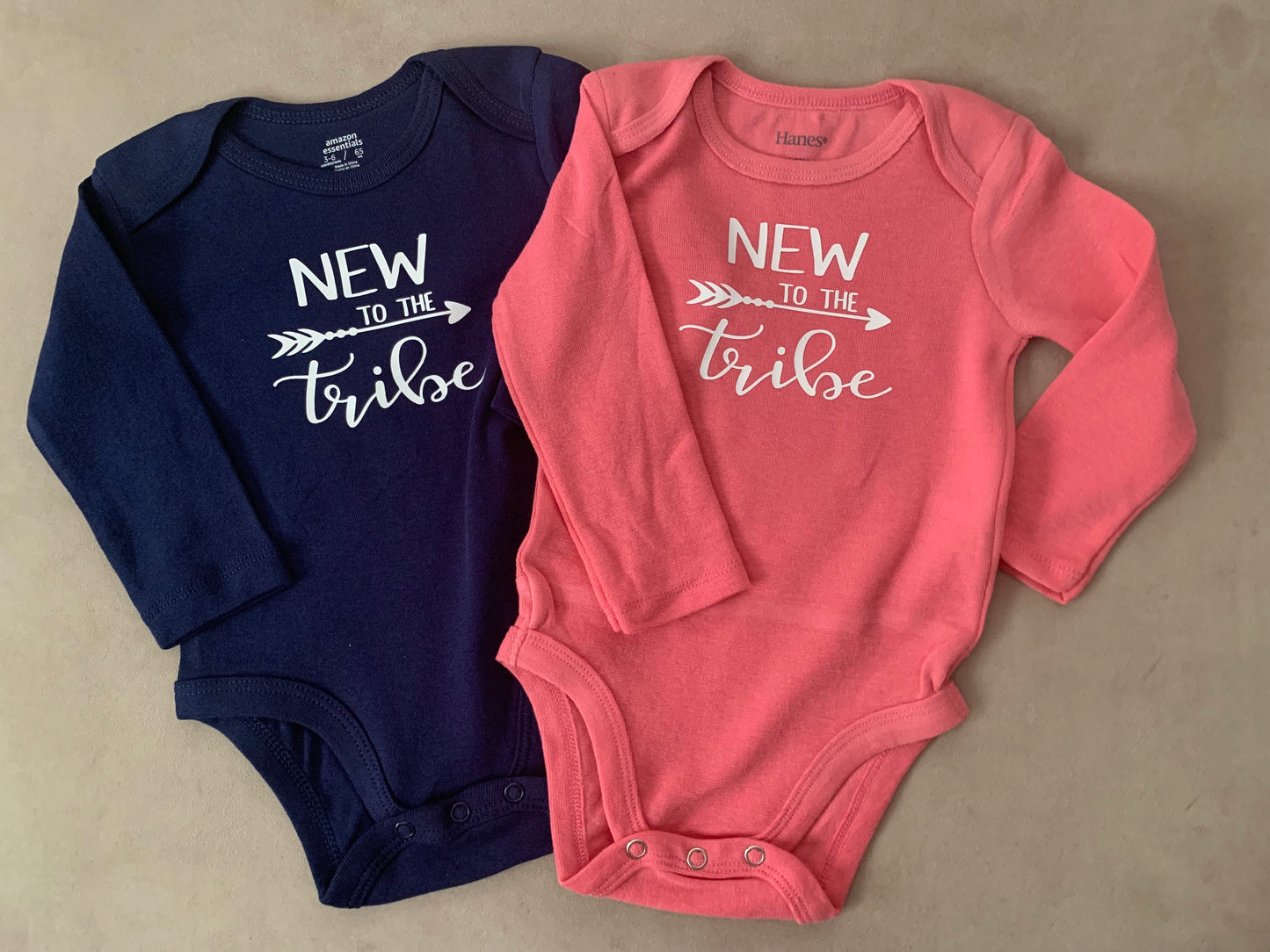 New to the Tribe bodysuit- Navy Shabby Lane