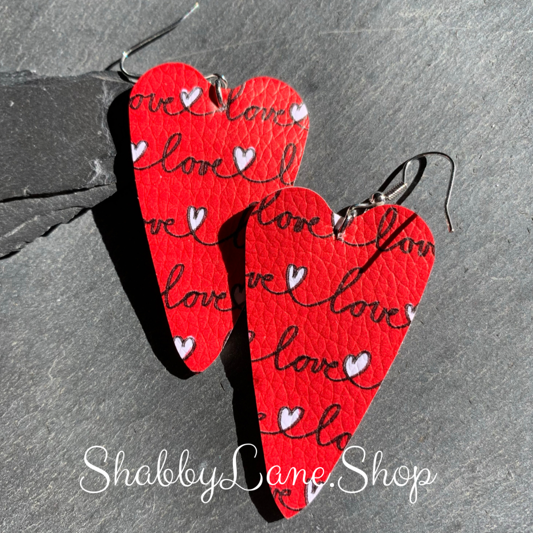 Fun love themed earrings style 8 Earring Shabby Lane