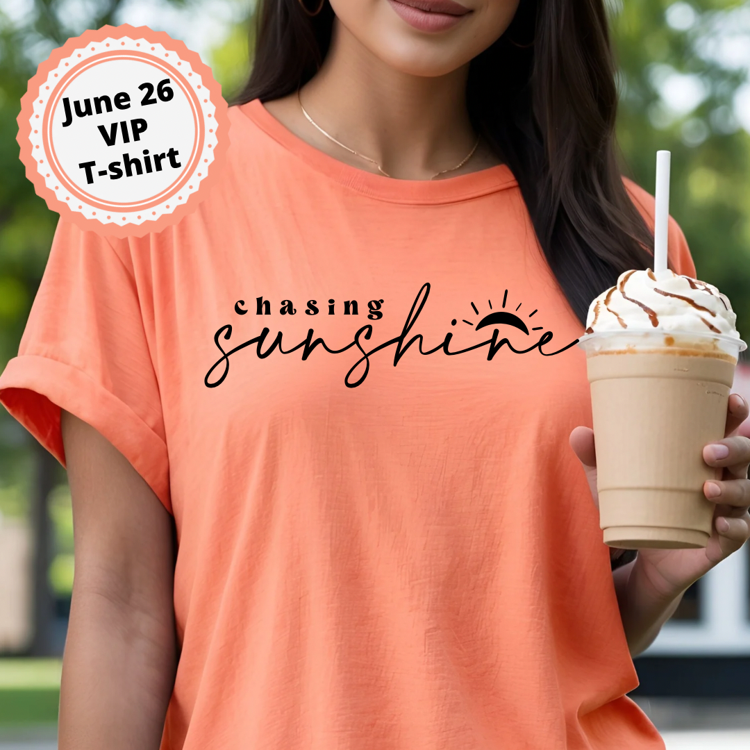T-Shirt of the Month Club subscription - AND FREE GIFT Shabby Lane