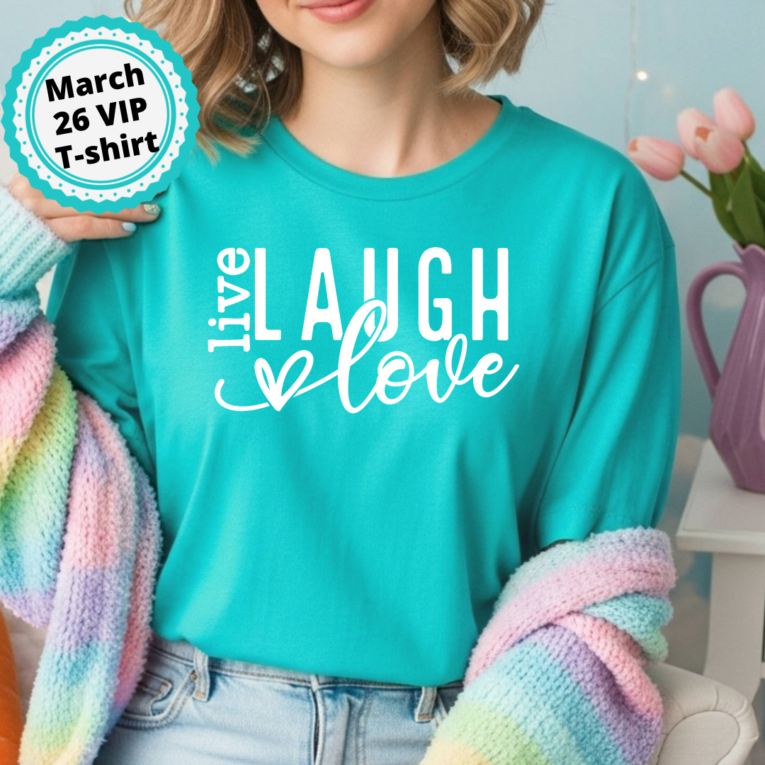 T-Shirt of the Month Club subscription - AND FREE GIFT Shabby Lane