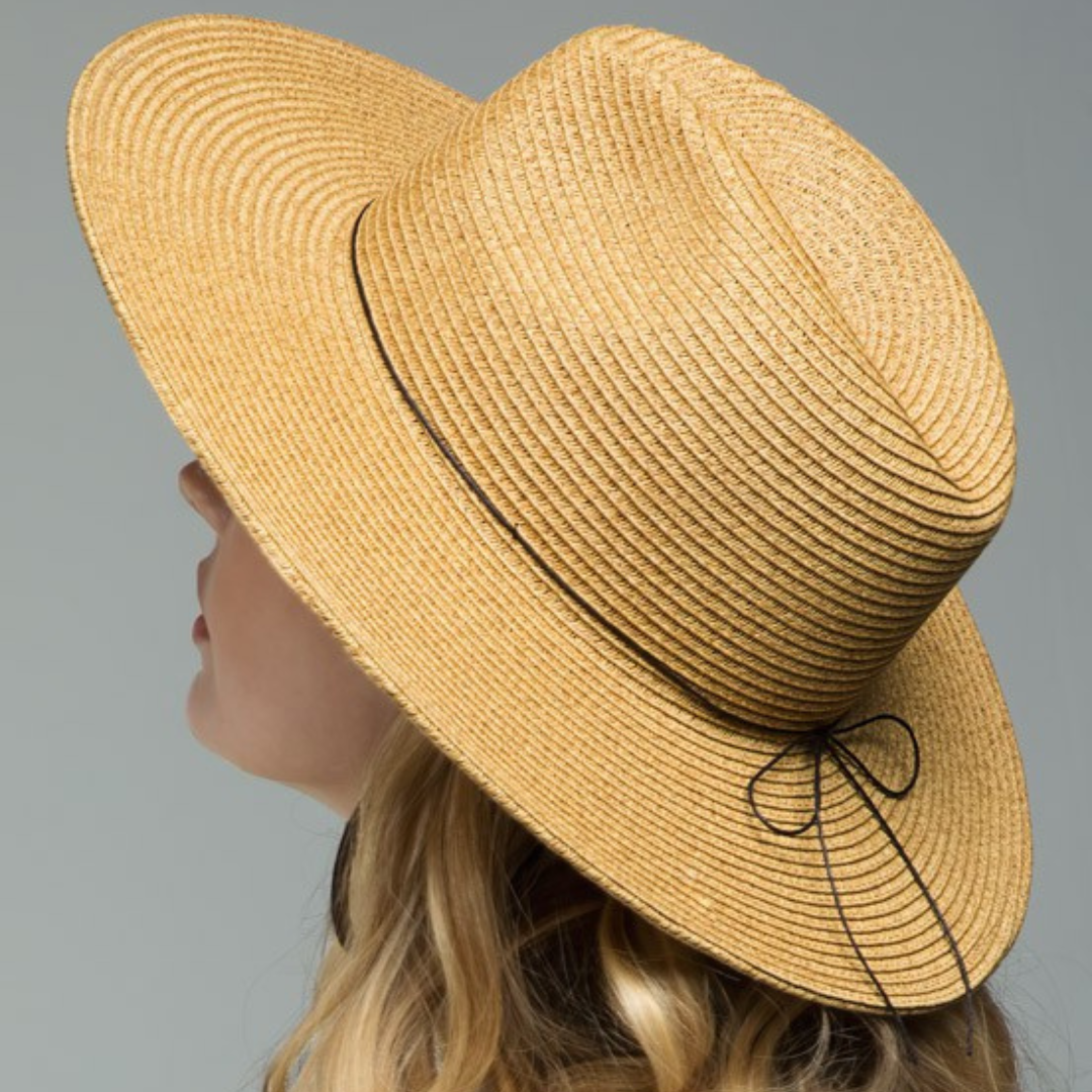 Panama style hat with tassel  Shabby Lane   