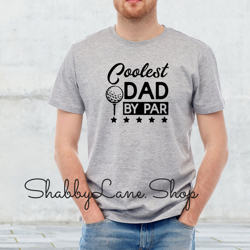 Coolest Dad by Par - Gray tee Shabby Lane   