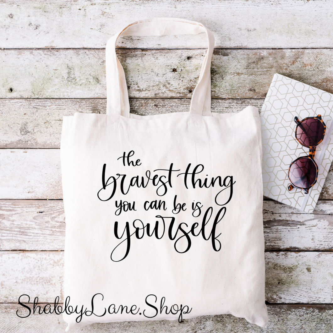 Sweet canvas market tote - be yourself  Shabby Lane   