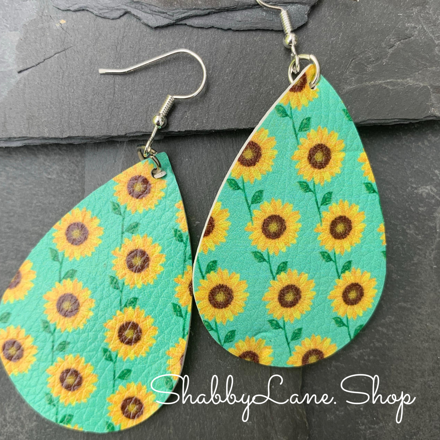 Sunflower earrings 7 Earring Shabby Lane   