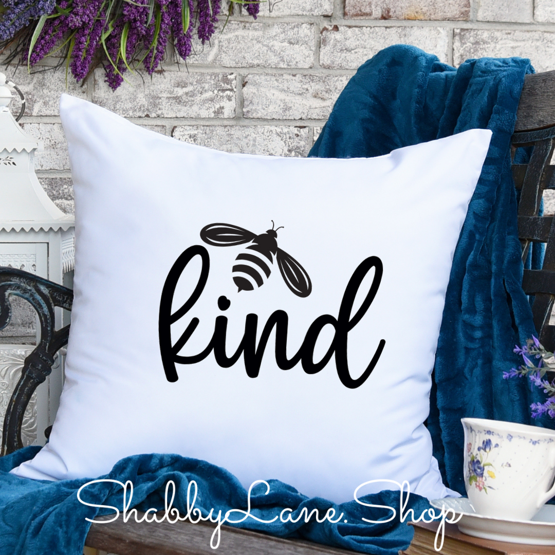 Bee kind - pillow white  Shabby Lane   