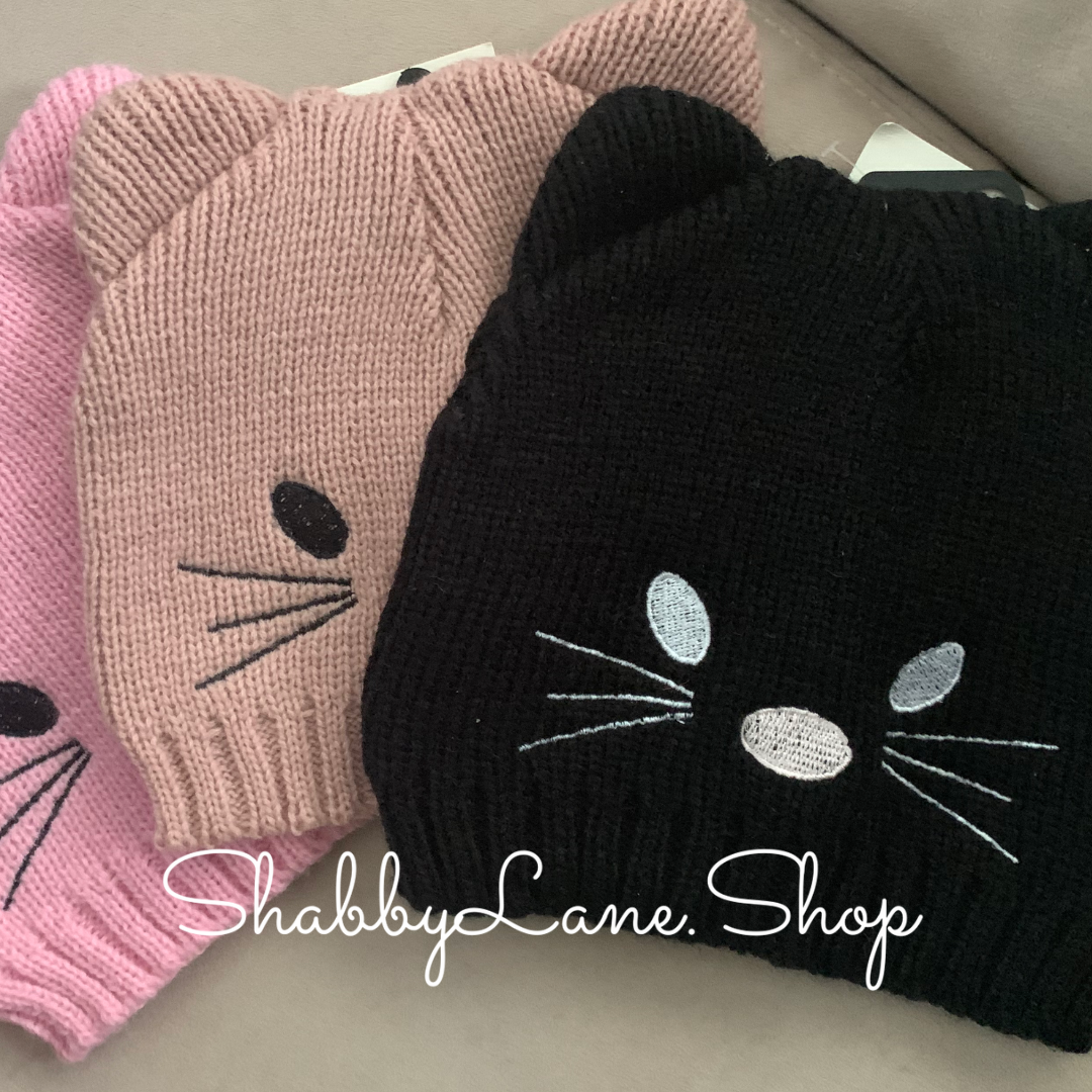 Sweet cat toddler beanie  Shabby Lane   