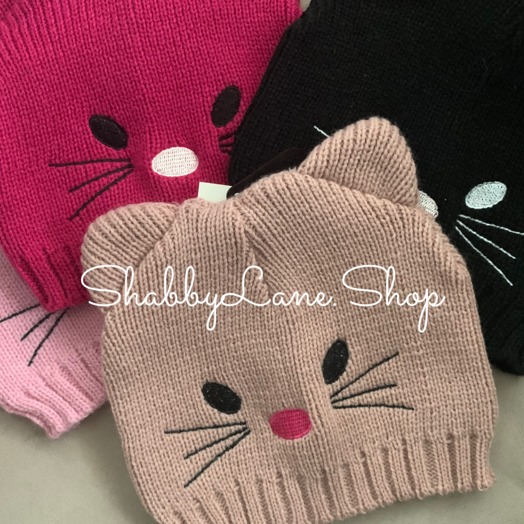 Sweet cat toddler beanie  Shabby Lane   