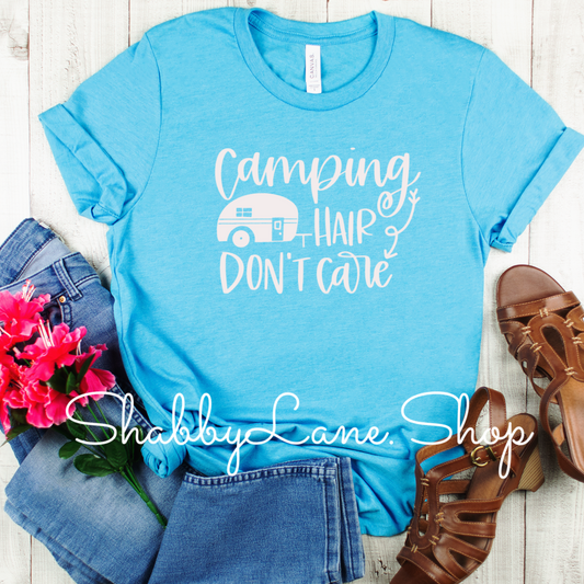 Camping hair - Aqua tee tee Shabby Lane   