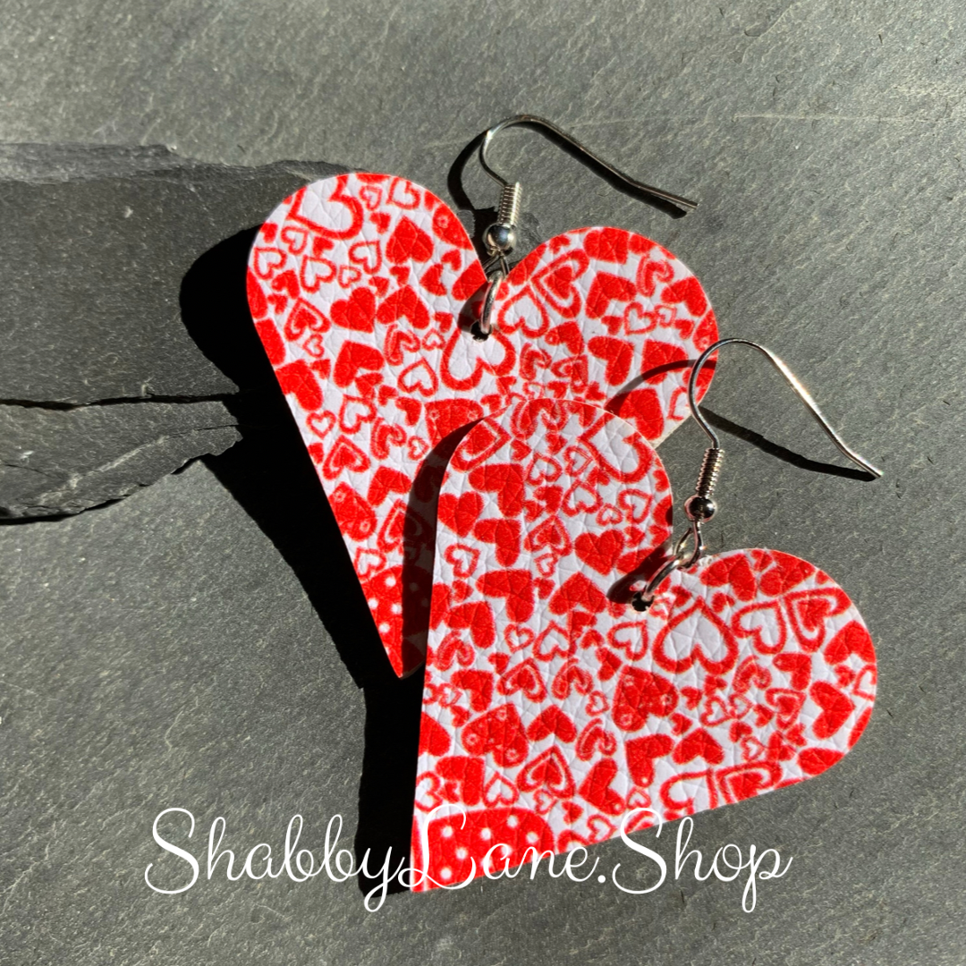 Fun love themed earrings style 6 Earring Shabby Lane   