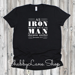 Iron Man Christian - Black tee Shabby Lane   