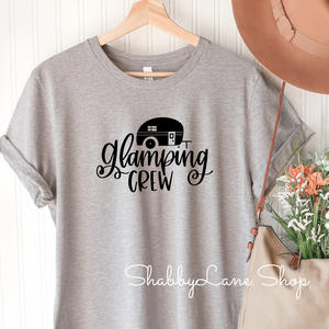 Glamping Crew - T-shirt grey tee Shabby Lane   