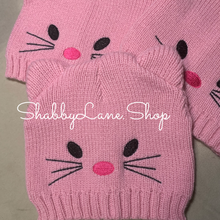 Load image into Gallery viewer, Sweet cat toddler beanie  Shabby Lane   