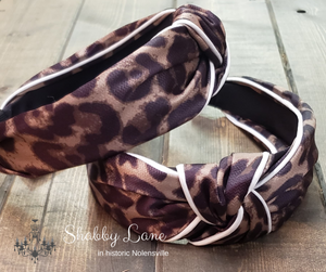 Leopard print headband  Shabby Lane   