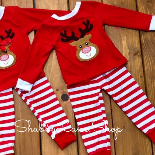 Christmas pajamas - boy or girl  Shabby Lane   