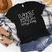 Load image into Gallery viewer, Flannels boots and leggings - black tee Shabby Lane   