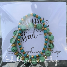 Load image into Gallery viewer, Beaded bracelet duo -  2  Shabby Lane   