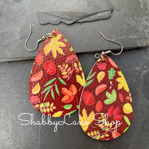 Fun Fall earrings - 8 Earring Shabby Lane   
