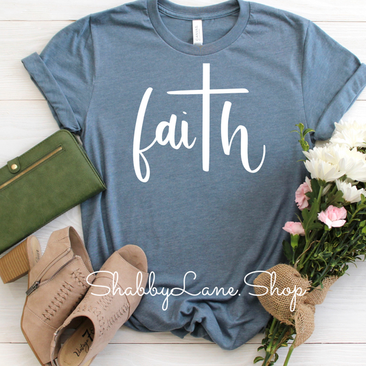 Faith Heather slate tee tee Shabby Lane   