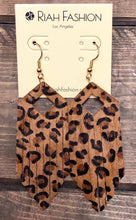 Load image into Gallery viewer, Leopard fringe earrings  Shabby Lane   