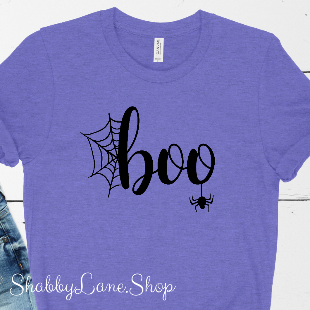 Boo - Unisex lavender t-shirt  Shabby Lane   