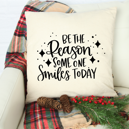 Be the Reason - white pillow  Shabby Lane   