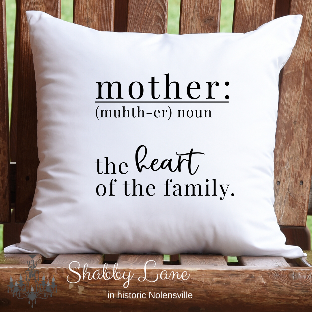 Mother’s Day pillow white  Shabby Lane   