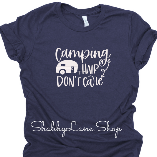 Camping hair - navy tee tee Shabby Lane   
